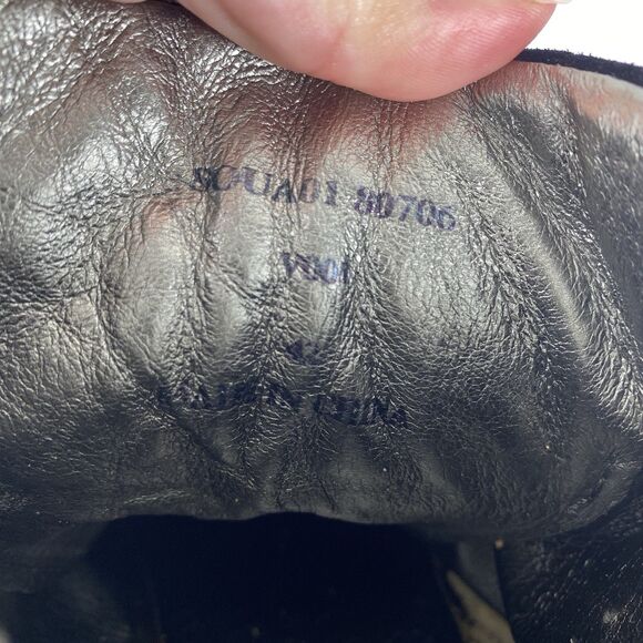 Just Cavalli Mens Boxer Sneaker Boots Sz 9 / 42 EU Y2K High Top Lace Up Shoes - Picture 9 of 10